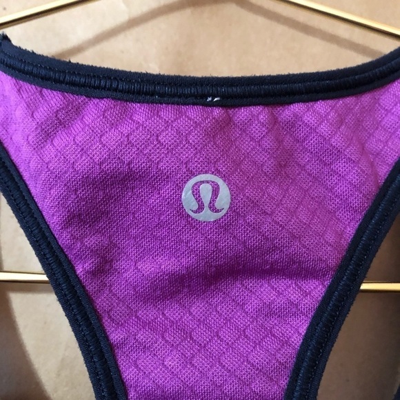 Lululemon | Go Steady Racerback Sports Bra Ultra Violet Workout Training Size 2 - Picture 6 of 12